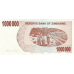 P53 Zimbabwe - 1.000.000 Dollars Year 2008/2008 (Bearer Cheque)
